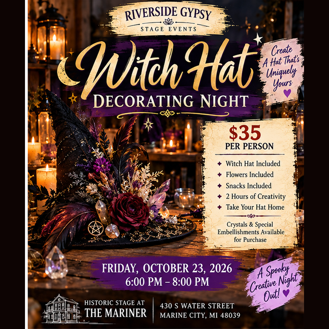 Witch Hat Decorating Night at The Mariner
