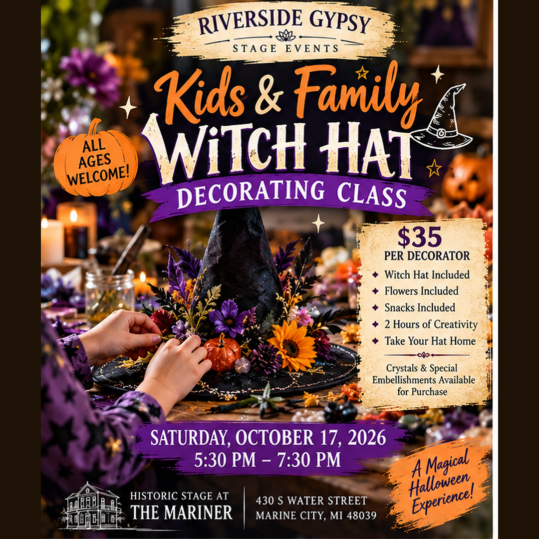 Kids & Family Witch Hat Decorating Class