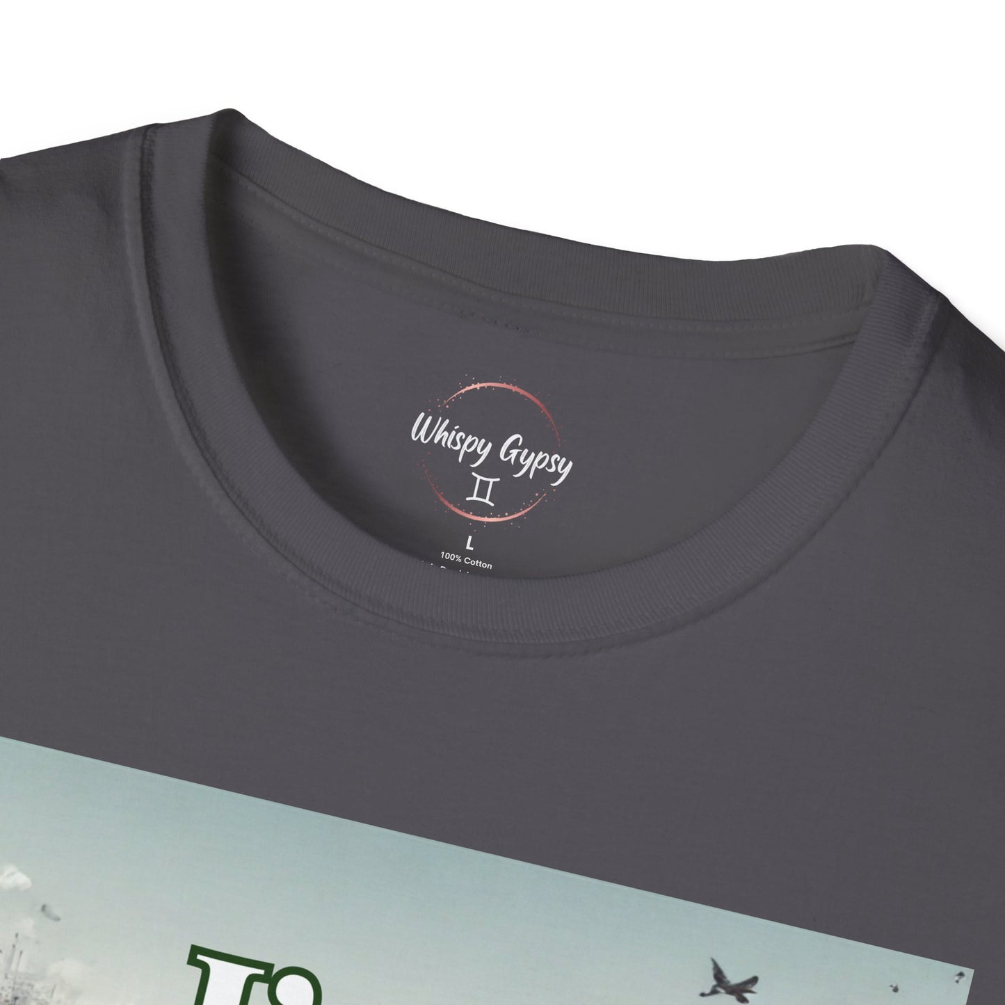 Mindfully Ignoring Unisex T-Shirt - Meditation Cityscape Design