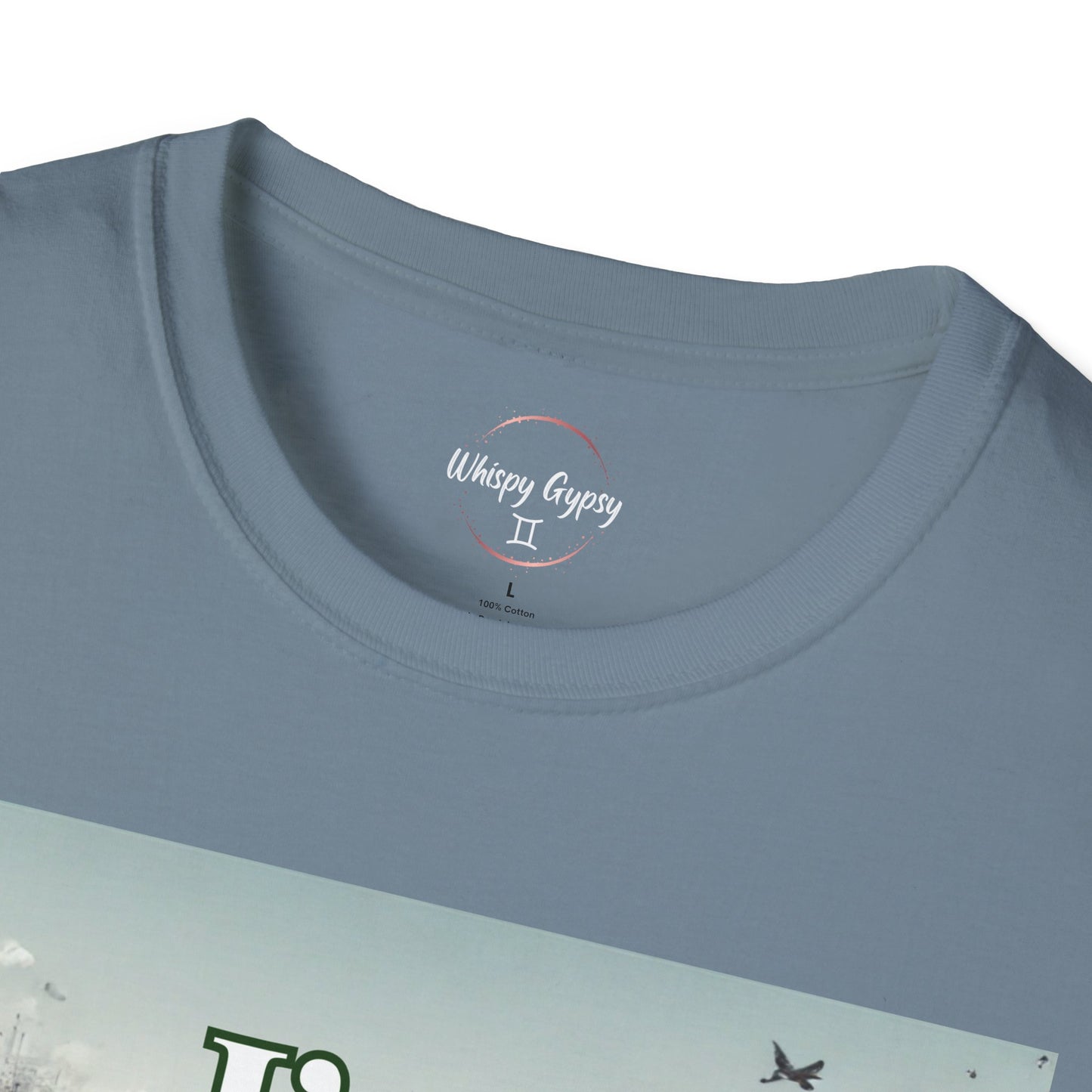 Mindfully Ignoring Unisex T-Shirt - Meditation Cityscape Design