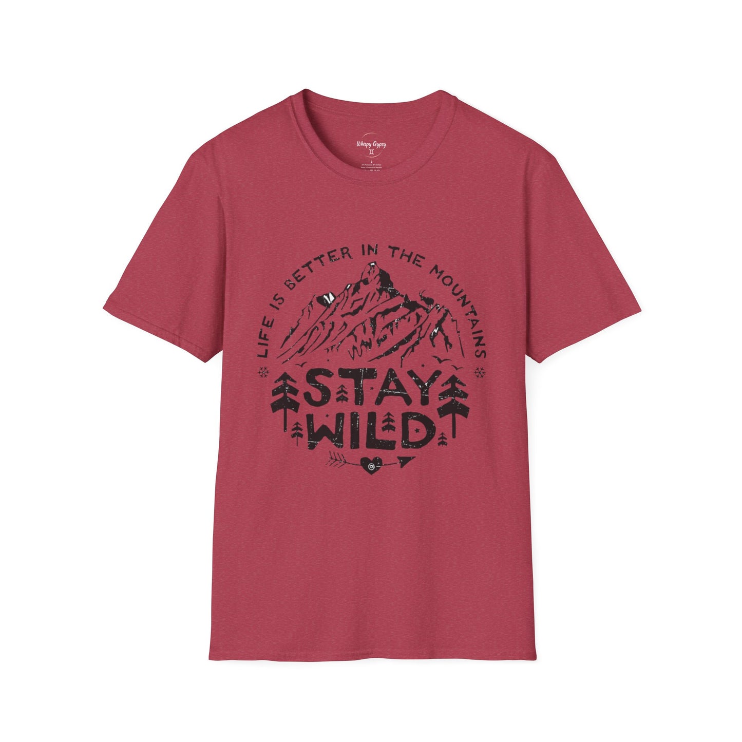 Mountain Lover STAY WILD Unisex T-Shirt