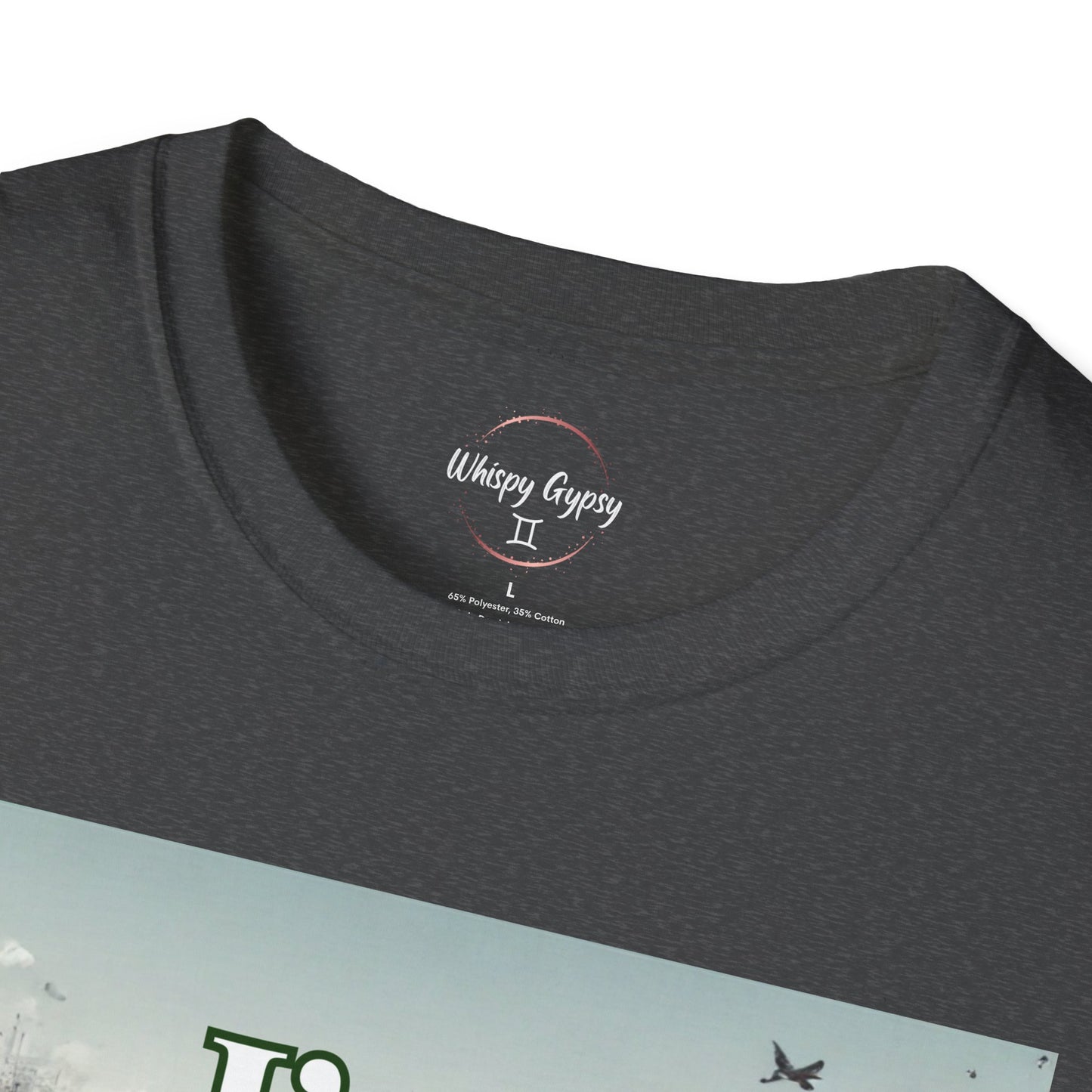 Mindfully Ignoring Unisex T-Shirt - Meditation Cityscape Design