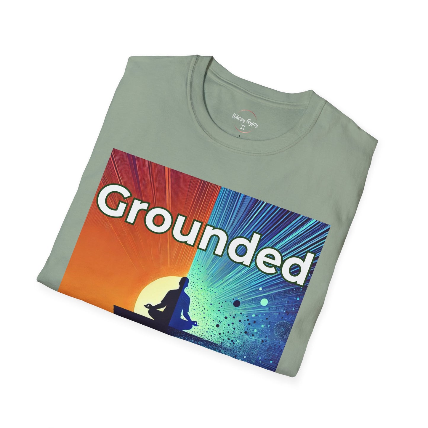 Meditating Graphic T-Shirt Grounded but Still Judging You
