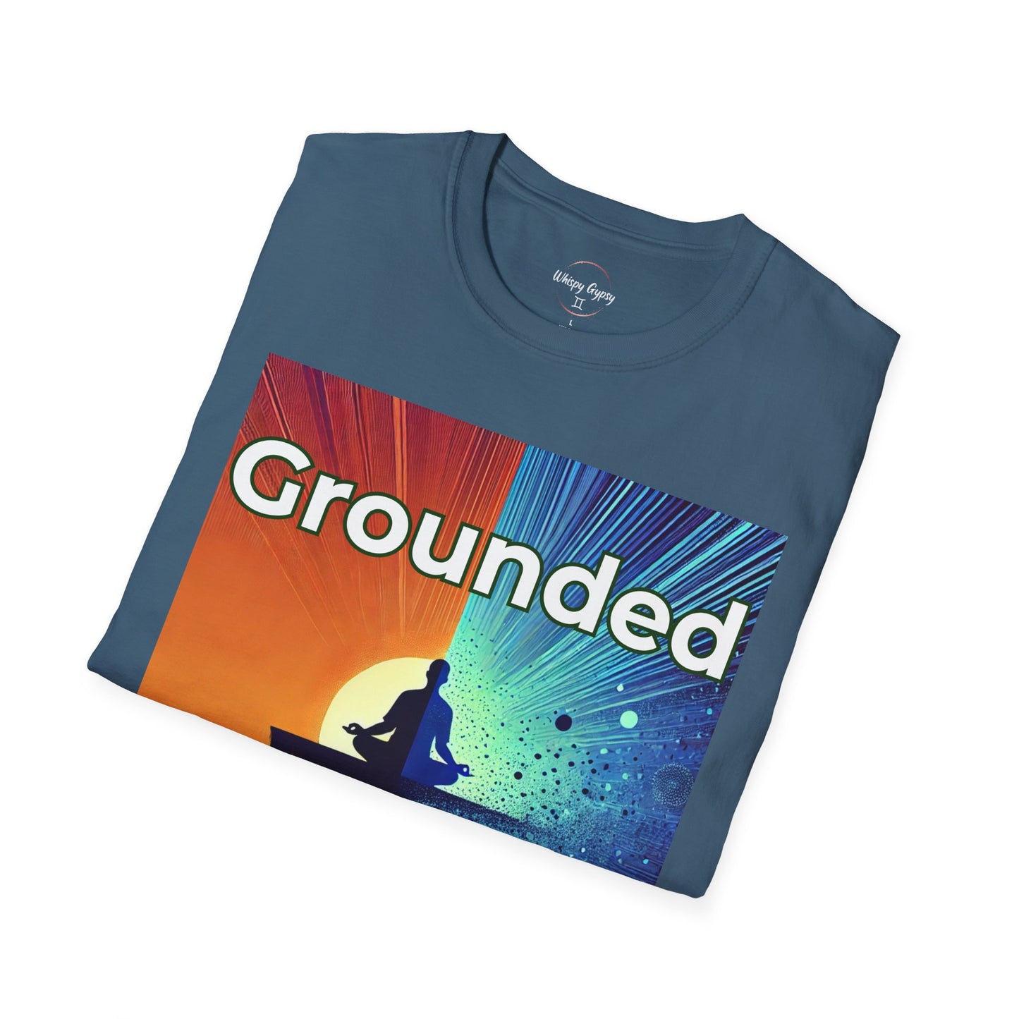 Meditating Graphic T-Shirt Grounded but Still Judging You
