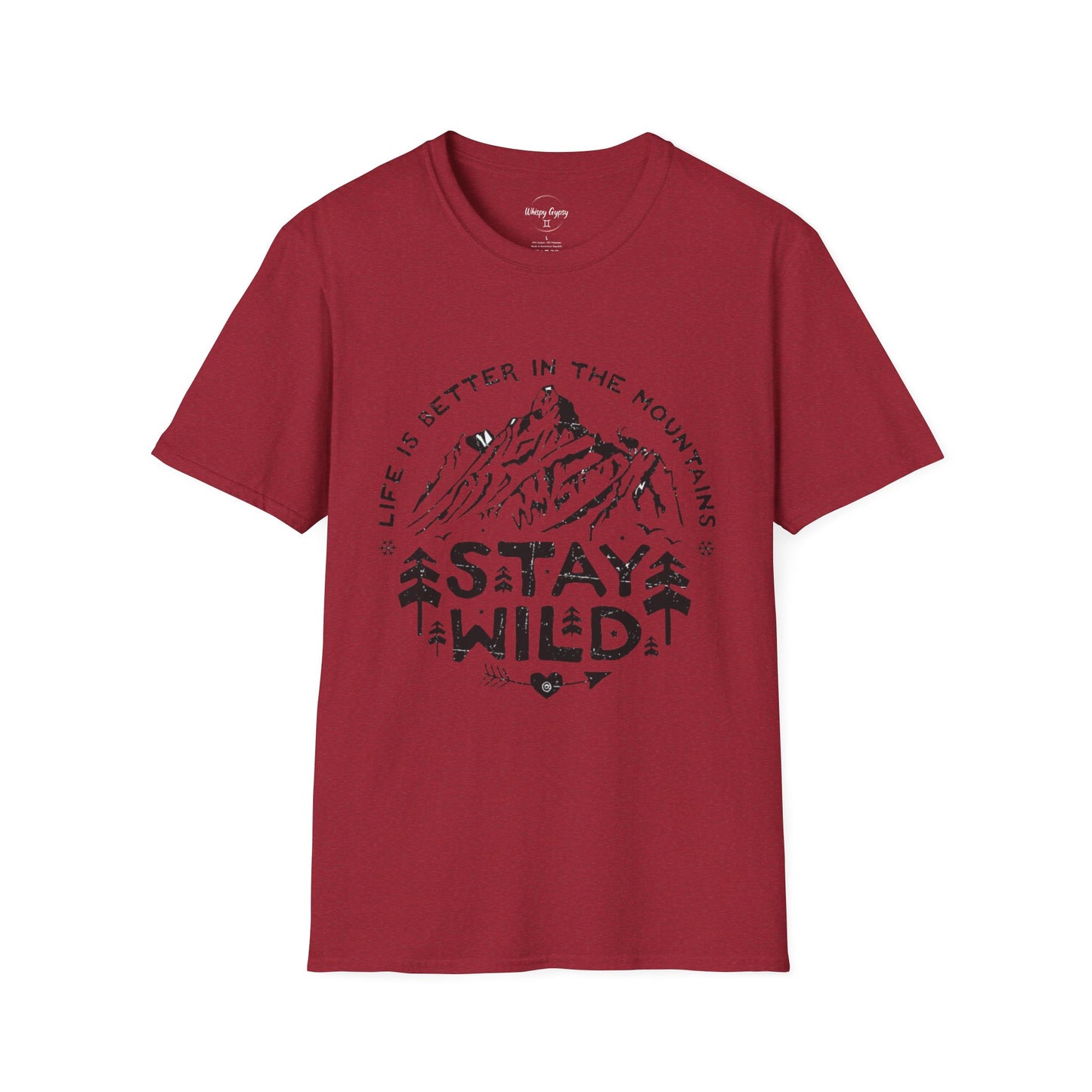 Mountain Lover STAY WILD Unisex T-Shirt