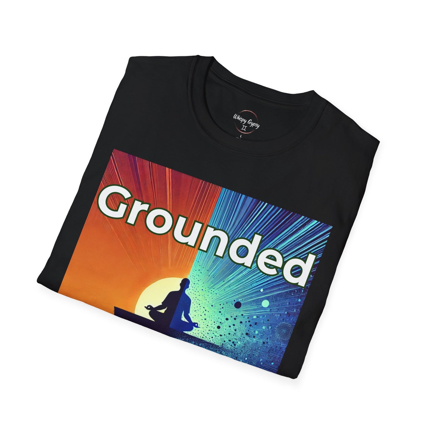 Meditating Graphic T-Shirt Grounded but Still Judging You