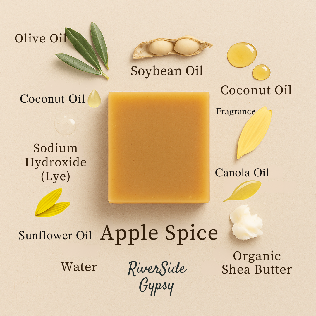 Apple Spice – Handcrafted Cold Process Soap Bar