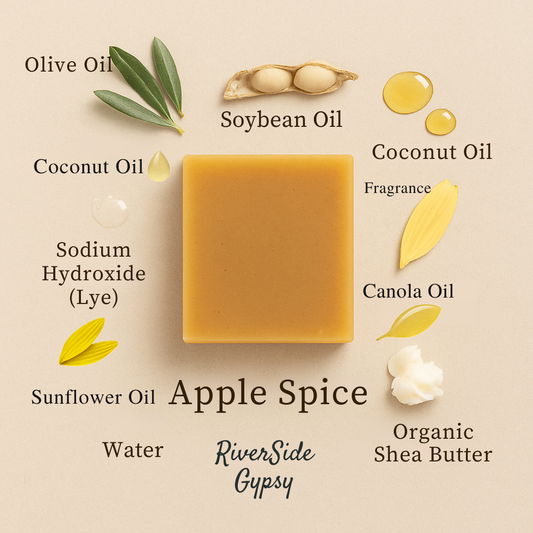 Apple Spice – Handcrafted Cold Process Soap Bar