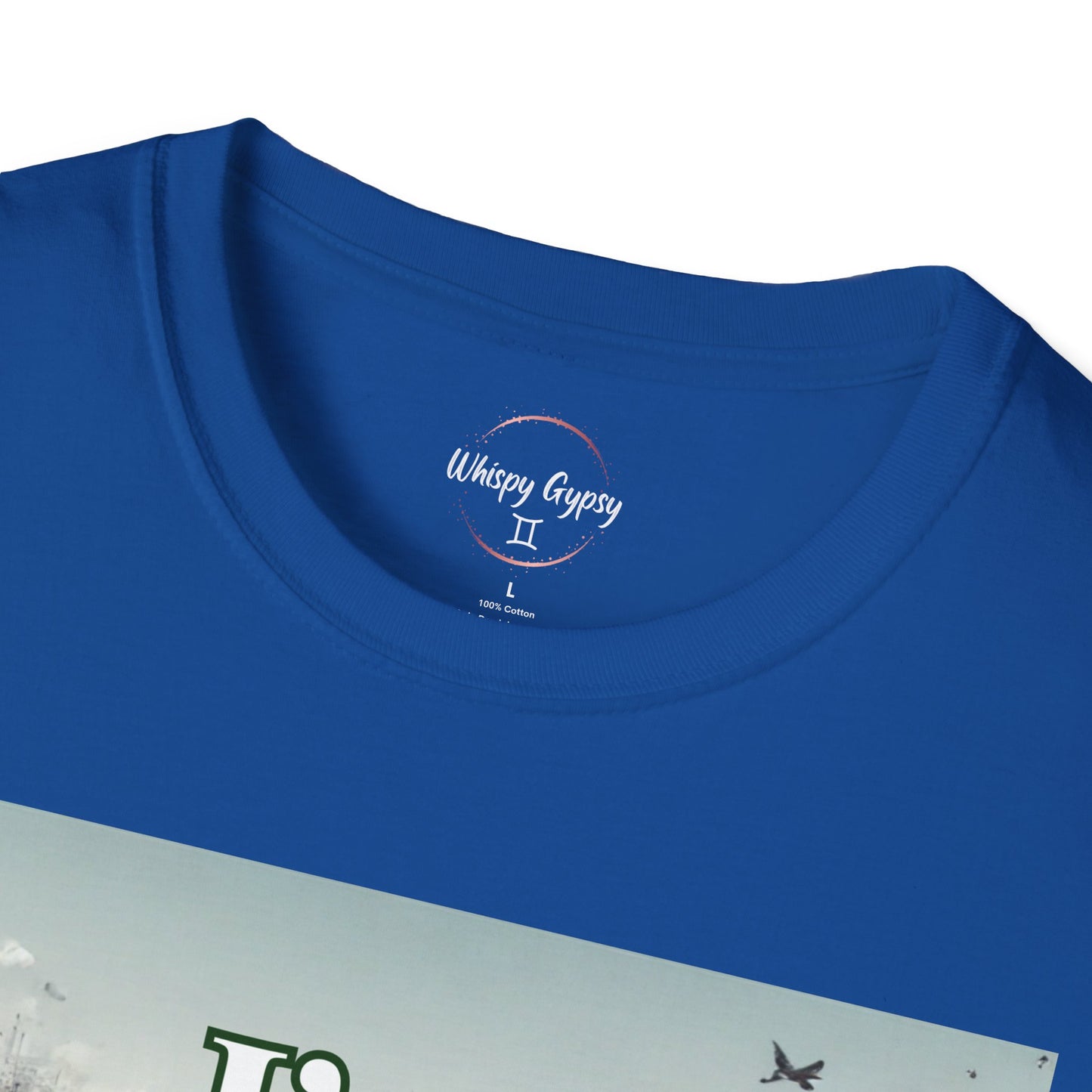 Mindfully Ignoring Unisex T-Shirt - Meditation Cityscape Design