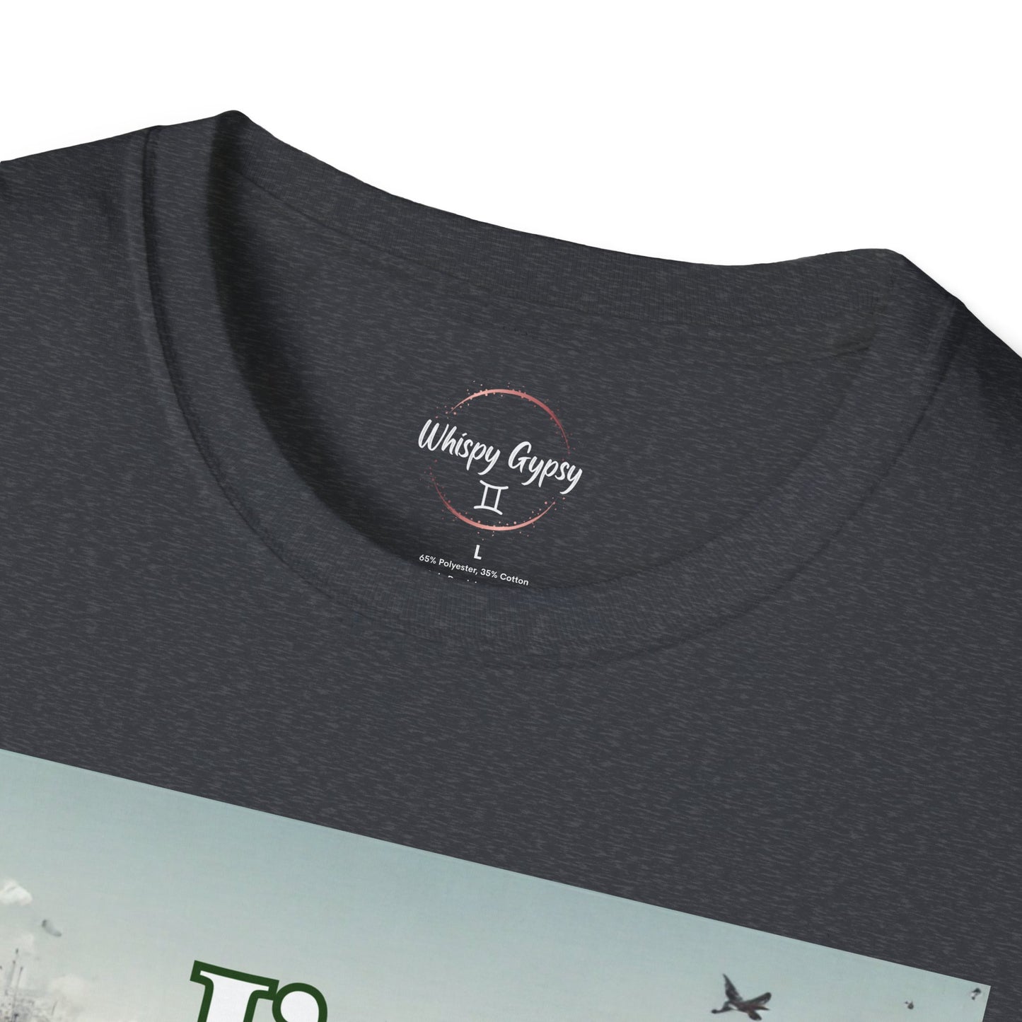 Mindfully Ignoring Unisex T-Shirt - Meditation Cityscape Design