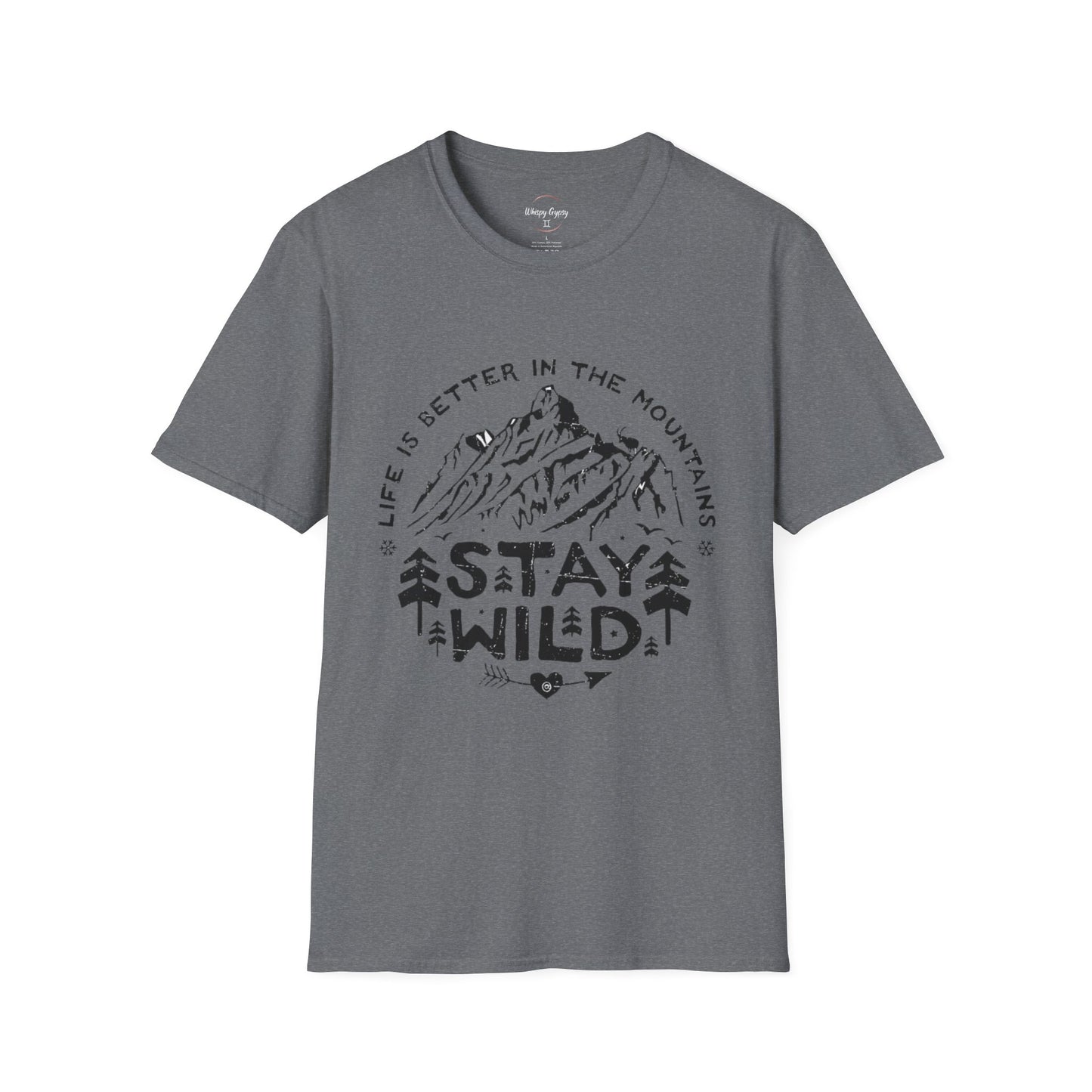 Mountain Lover STAY WILD Unisex T-Shirt
