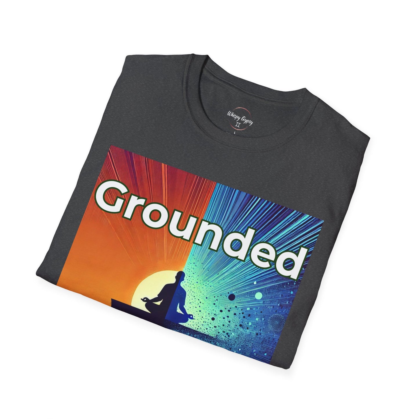 Meditating Graphic T-Shirt Grounded but Still Judging You