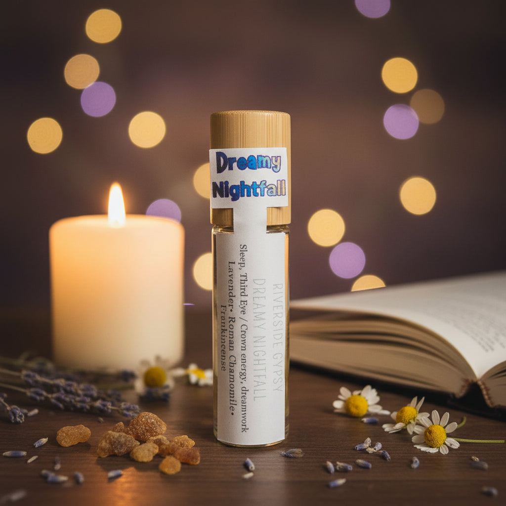 RiverSide Gypsy Dreamy Nightfall 10 mL castor oil rollerball