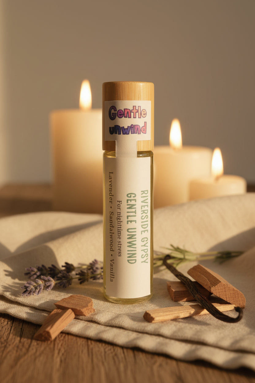 RiverSide Gypsy Gentle Unwind 10 mL castor oil rollerball