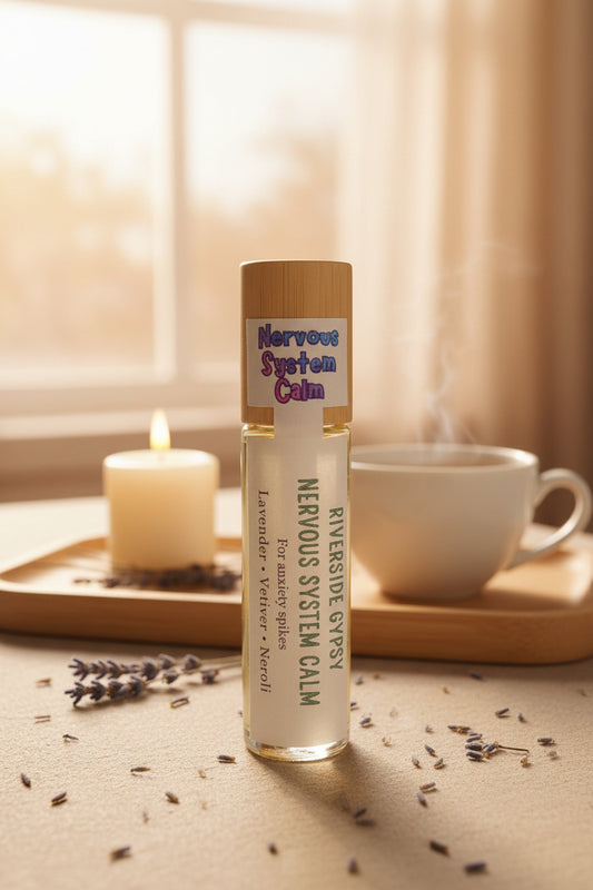 RiverSide Gypsy Nervous System Calm 10 mL castor oil rollerball