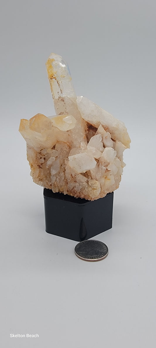 372G Ferruginous Quartz Cluster – Grounding, Healing & Amplification