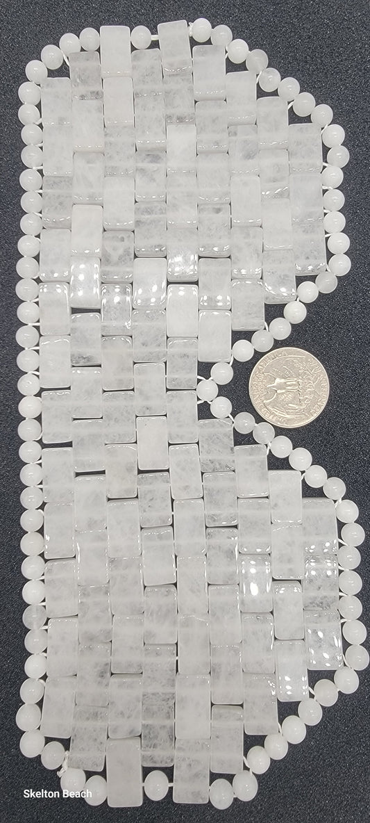 9" Genuine Quartz Crystal Eye Mask – Ultimate Spa & Energy Healing💎✨😌