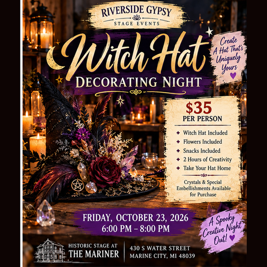 Witch Hat Decorating Night at The Mariner